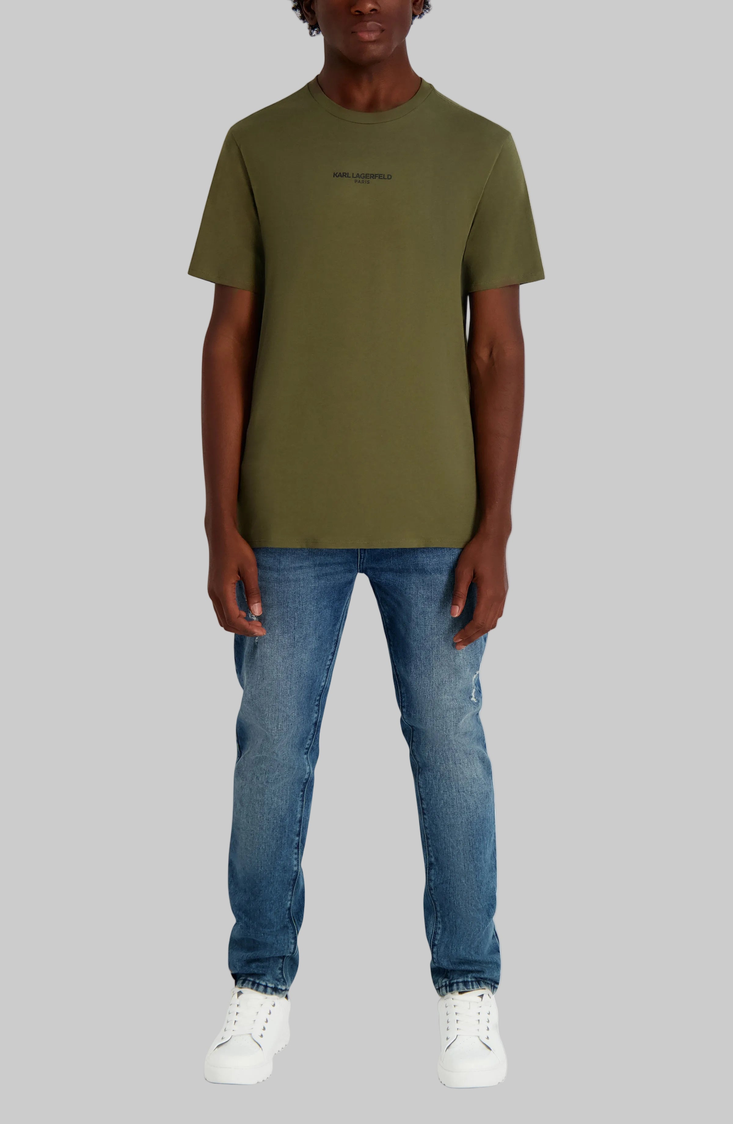 KARL CHEST LOGO TEE VIEW 4