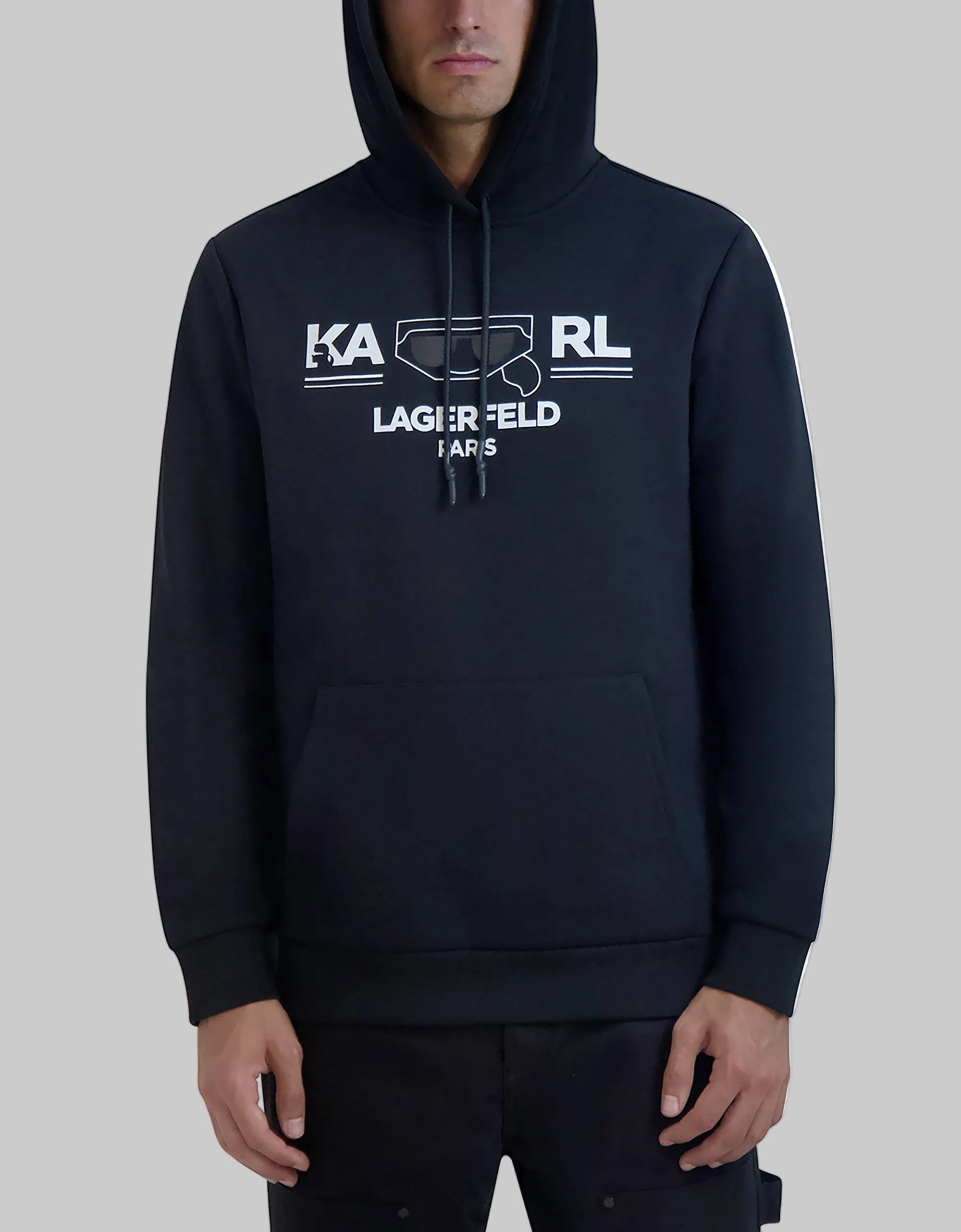 KARL HEAD HOODIE SWEATSHIRT VIEW 4