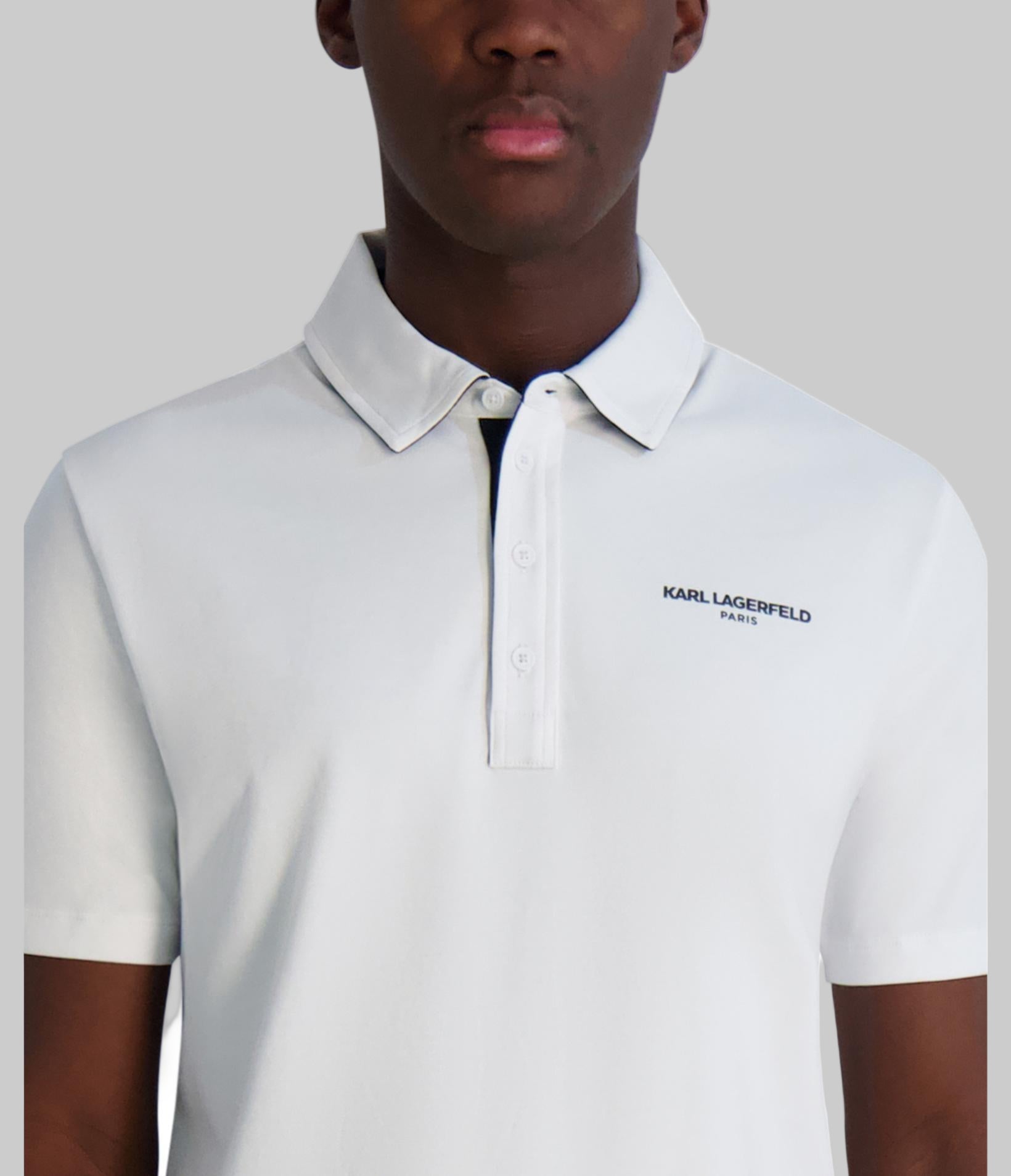 LOGO POLO WITH PLACKET DETAIL VIEW 5 | Gifts For Him