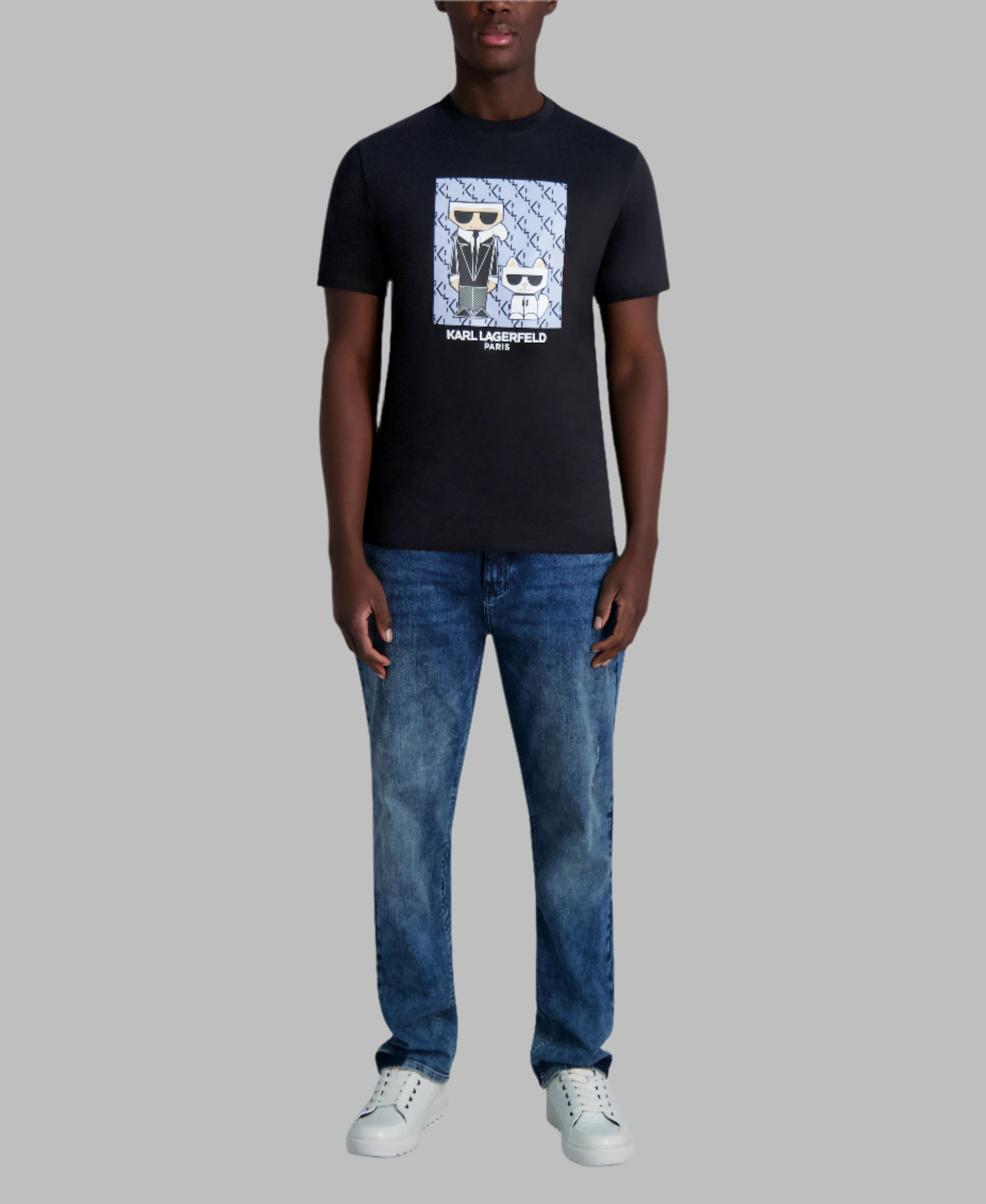 KOCKTAIL KARL AND CHOUPETTE TEE VIEW 4 | Men's Tees & Polos
