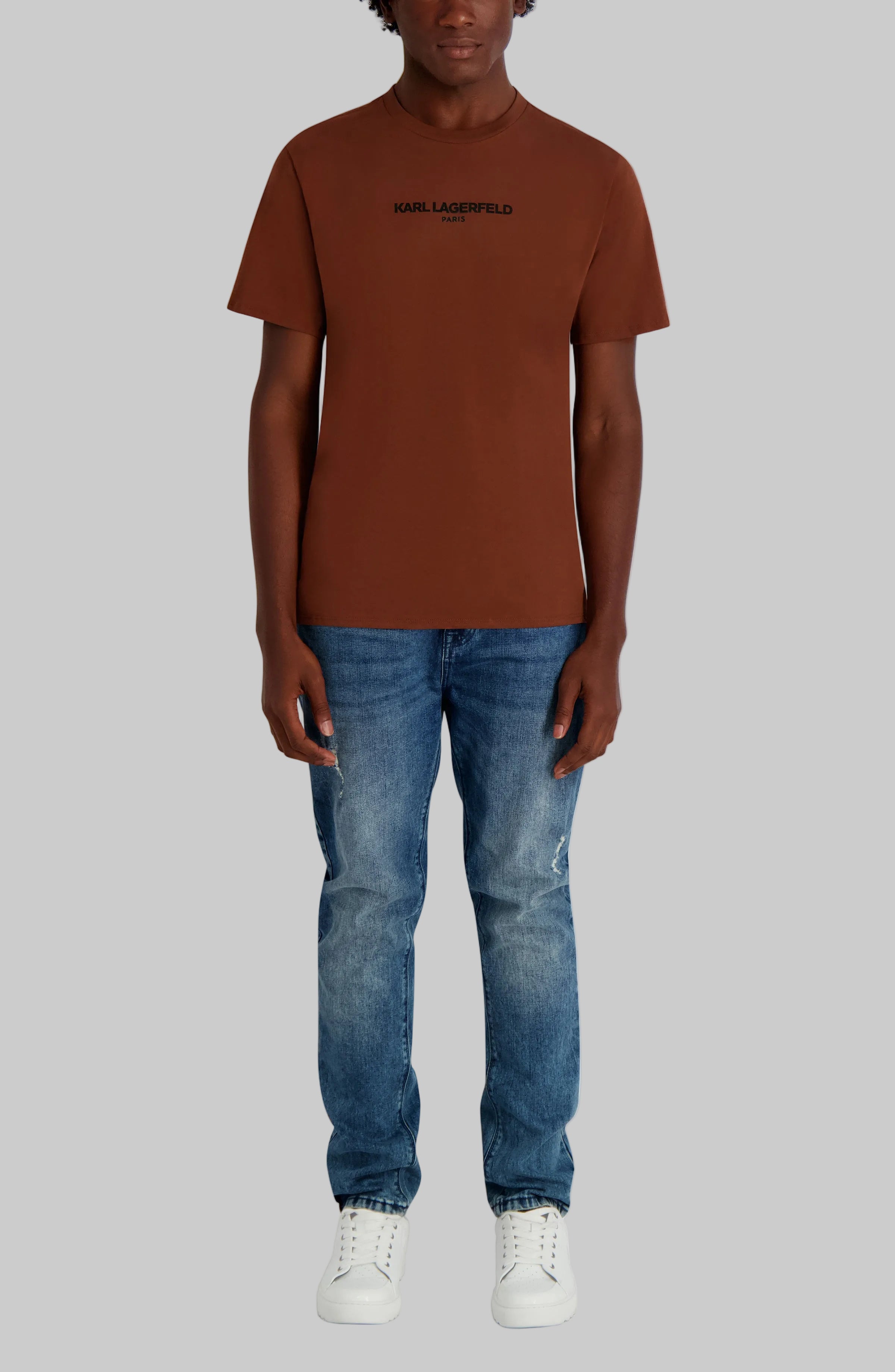 KL SMALL CHEST LOGO T-SHIRT VIEW 4 | Men's Tees & Polos