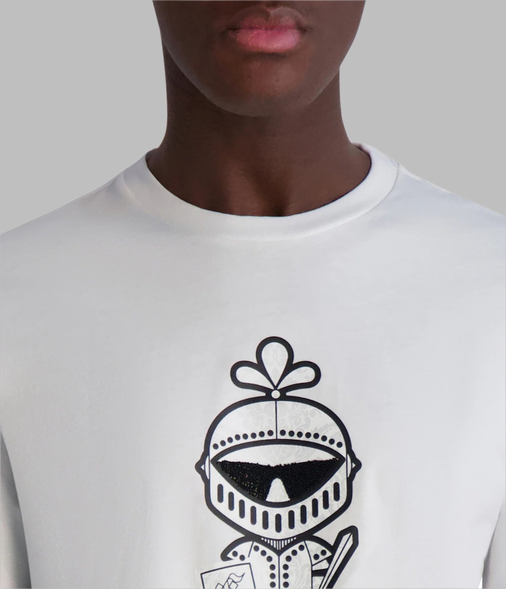 TEXTURED KARL ARMOUR TEE VIEW 5 | Gifts For Him