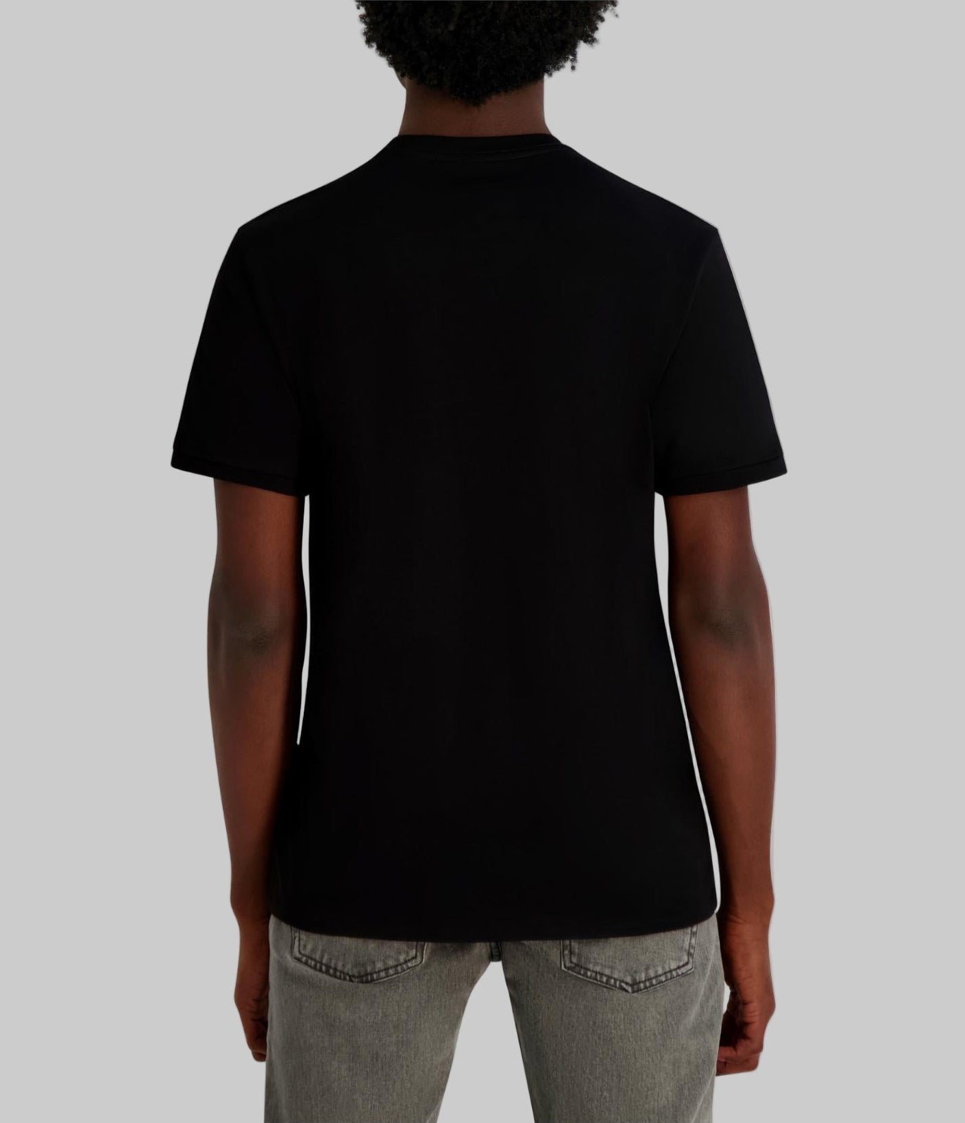 OVERSIZED OUTLINE KARL AND CHOUPETTE TEE View 2 | Men's Clothing