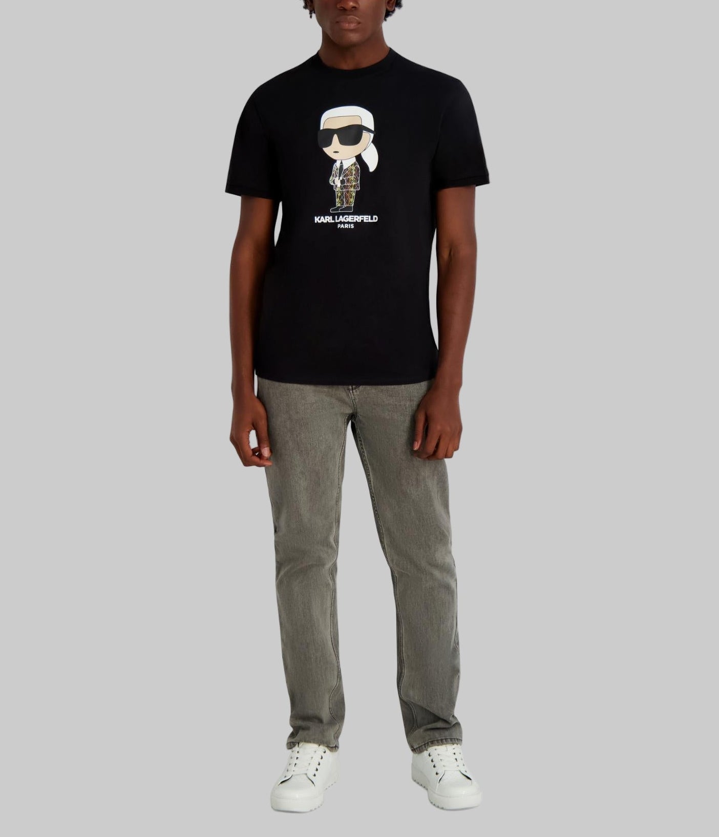 KARL WITH CAMO SUIT TEE VIEW 4 | Men's Clothing