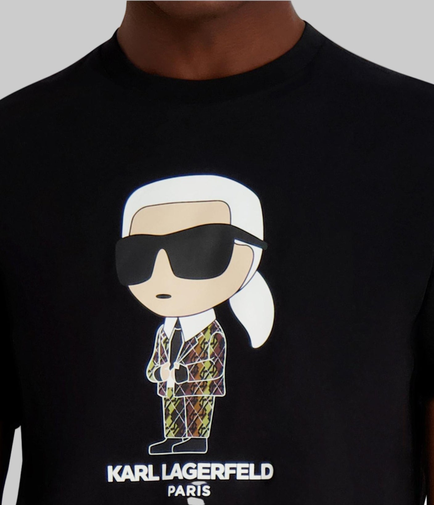 KARL WITH CAMO SUIT TEE VIEW 5 | Men's Clothing