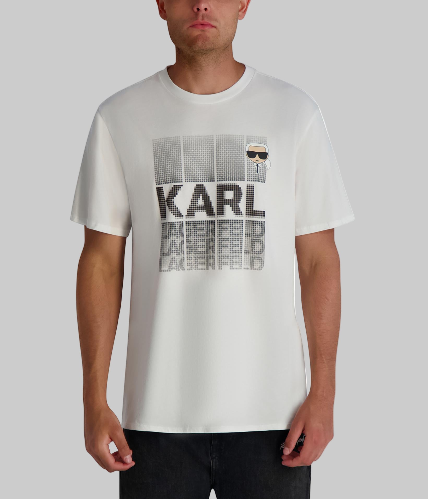GRADIENT FLOATING KARL TEE View 1 | Men's Clothing