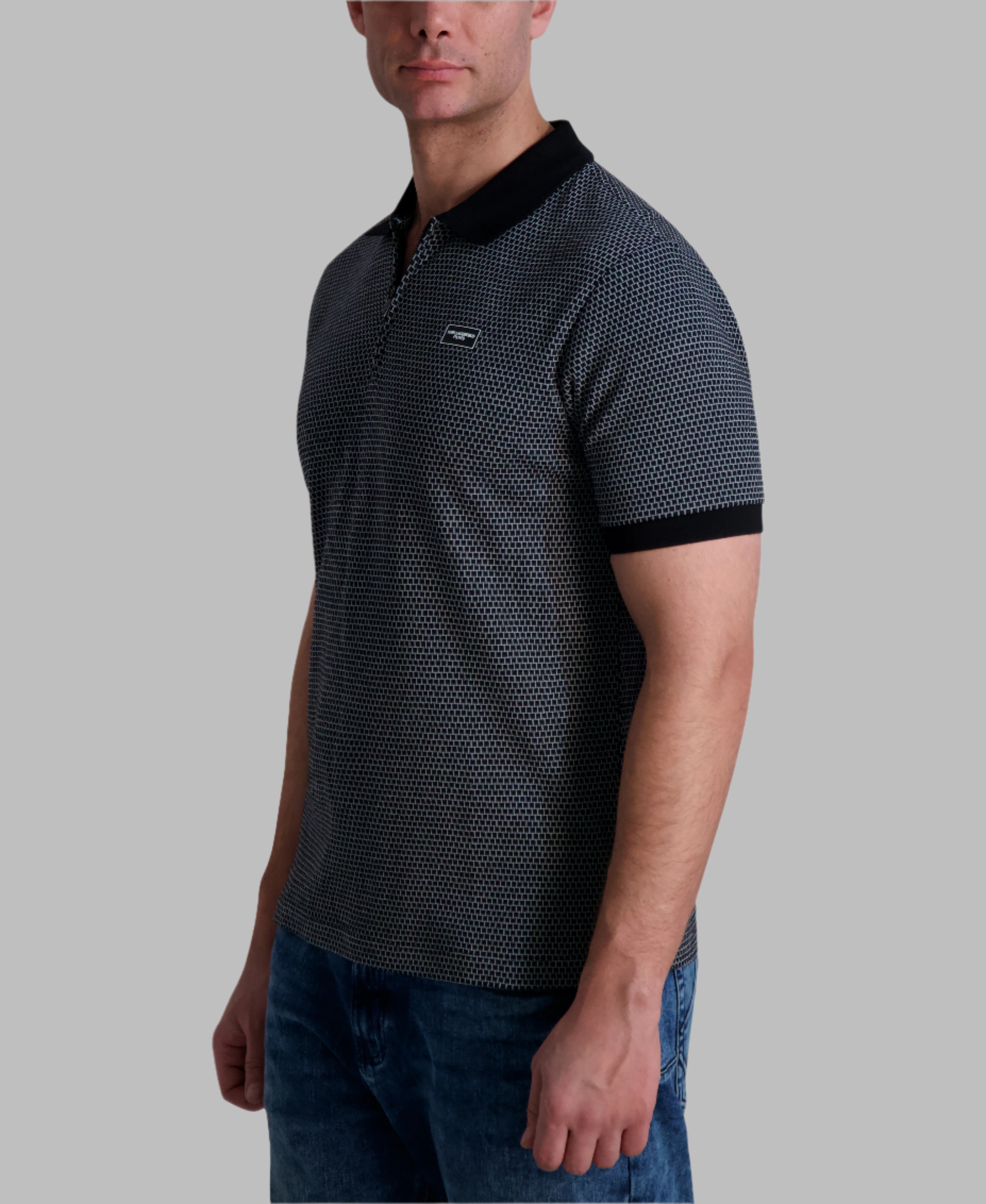 TEXTURED PERFORMANCE POLO VIEW 3 | Men's Sale