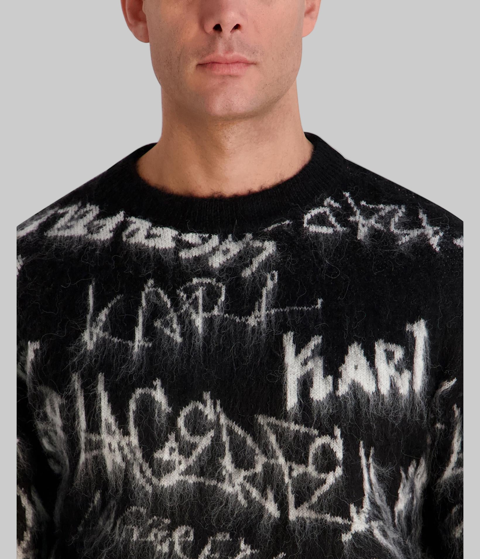 GRAFFITI KARL SWEATER VIEW 4 | Men's Sweaters & Shirts