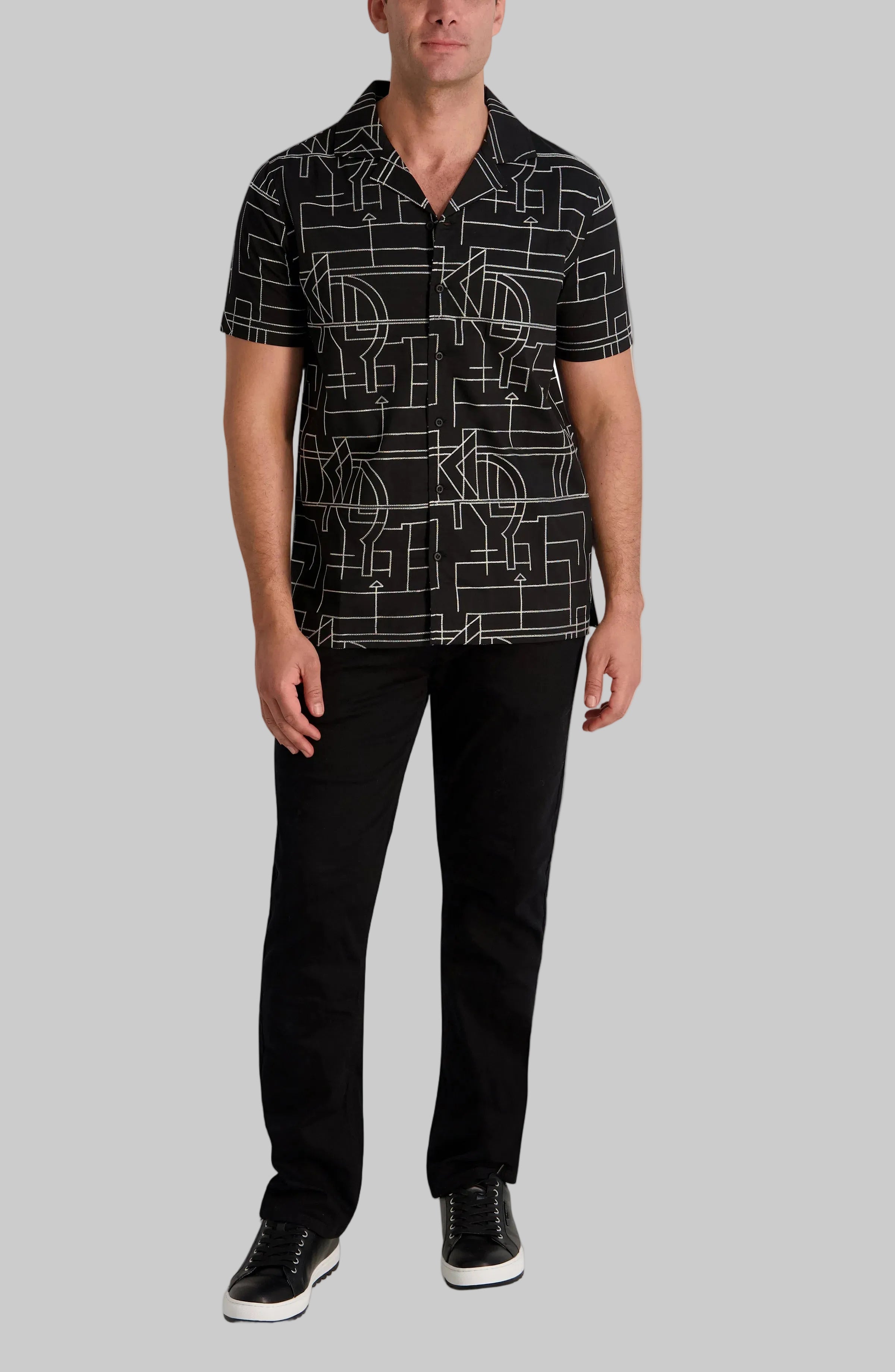 SHORT SLEEVE CAMP SHIRT VIEW 4 | Men's Sweaters & Shirts