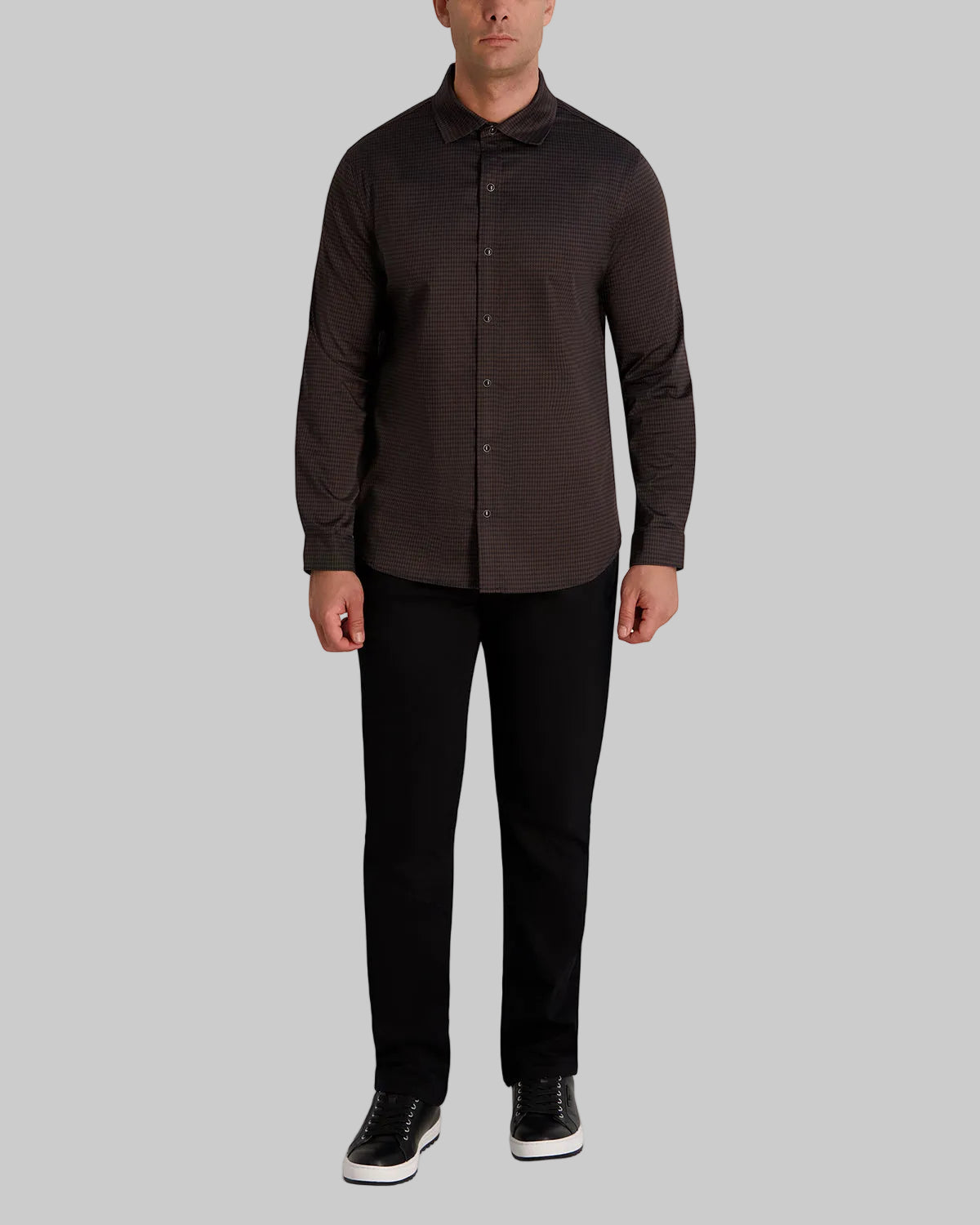 KARL TOOTH PRINT SHIRT VIEW 4