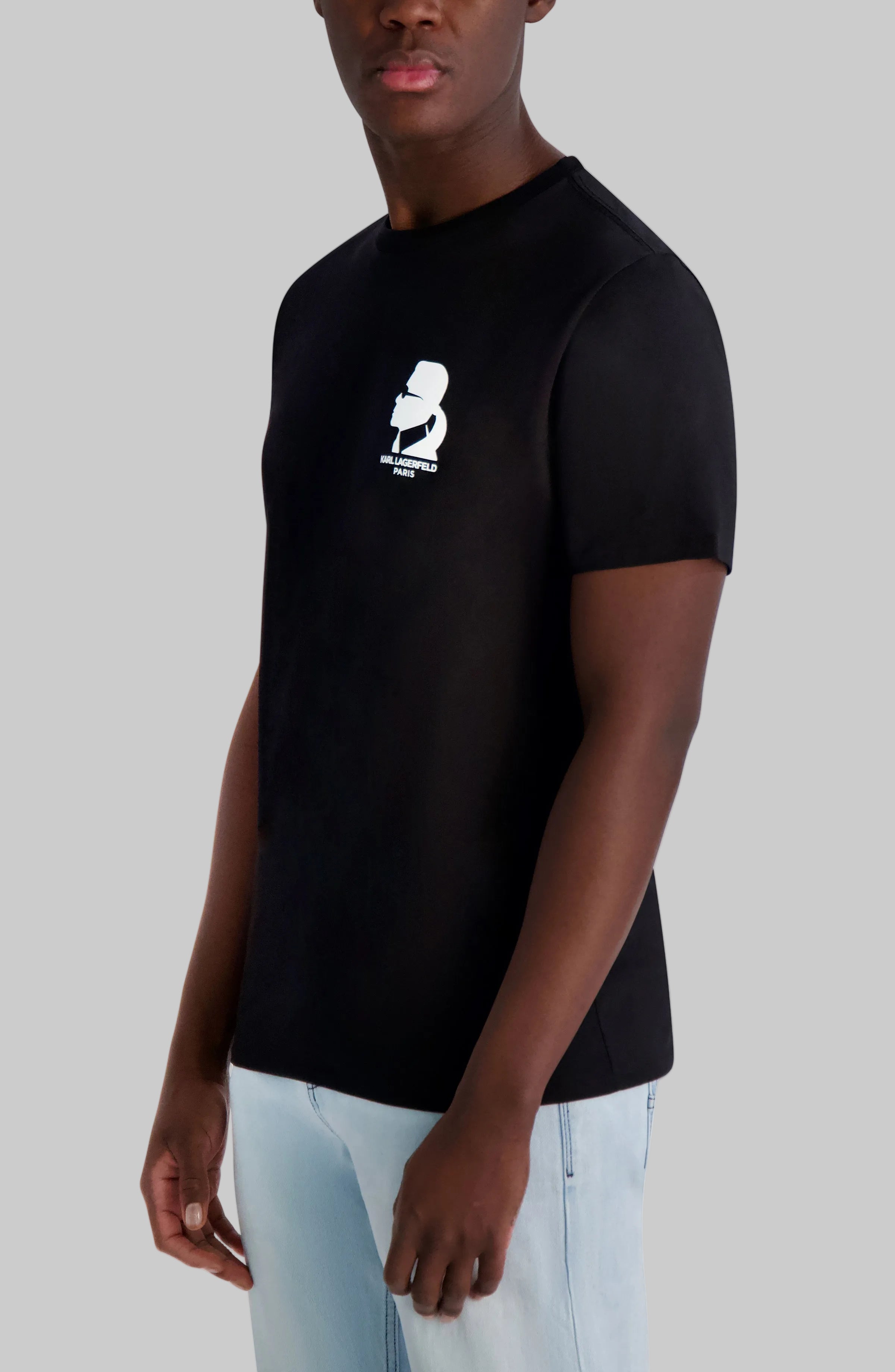 MINI KARL CHEST LOGO TEE VIEW 3
