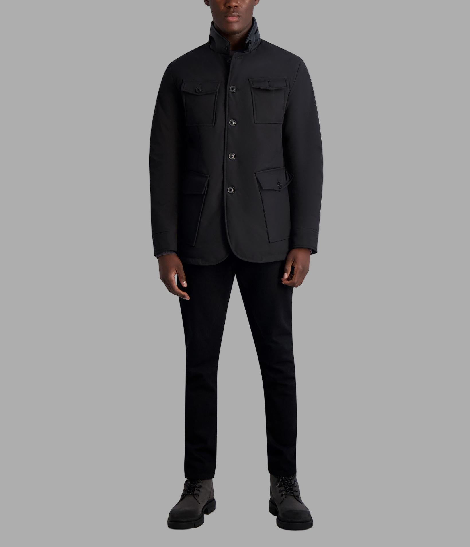 WATER RESISTANT UTILITY JACKET VIEW 4