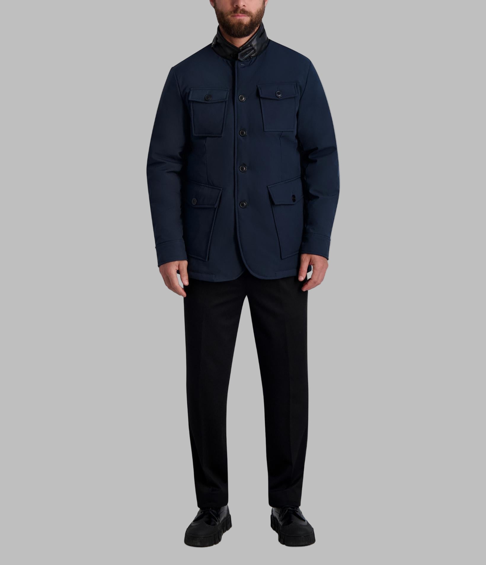 WATER RESISTANT UTILITY JACKET VIEW 4 | MEN'S FALL COLLECTION