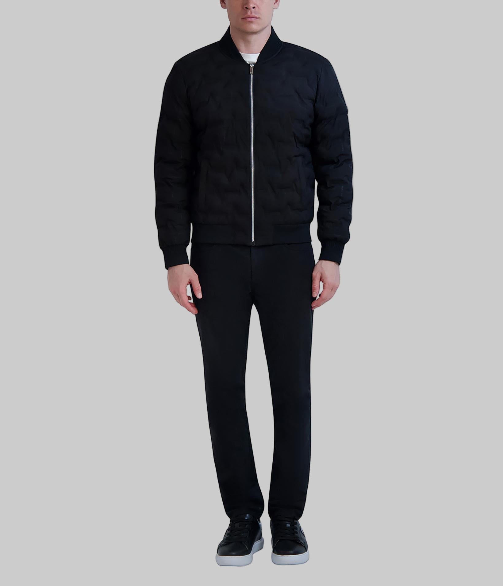 QUILTED BOMBER JACKET VIEW 4 | Men's Coats & Jackets
