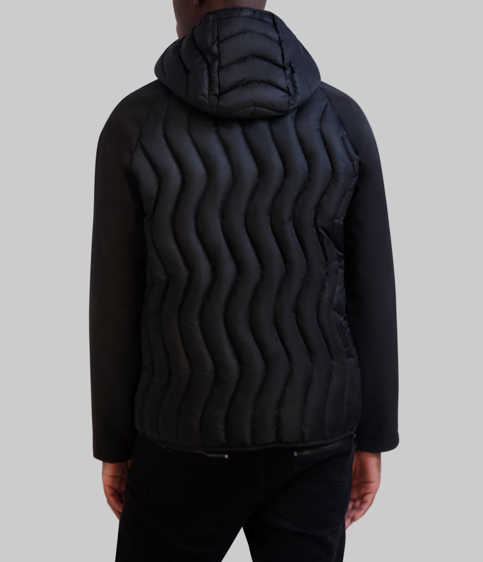 QUILTED HOODED JACKET View 2 | Men's Clearance