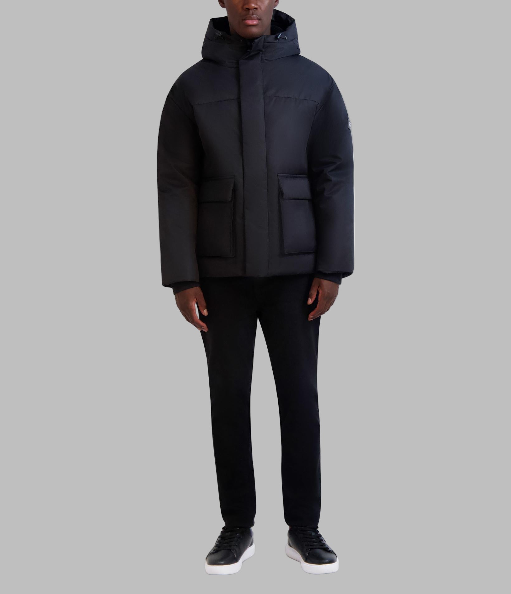 HOODED SHORT PUFFER VIEW 5 | Men's Clothing