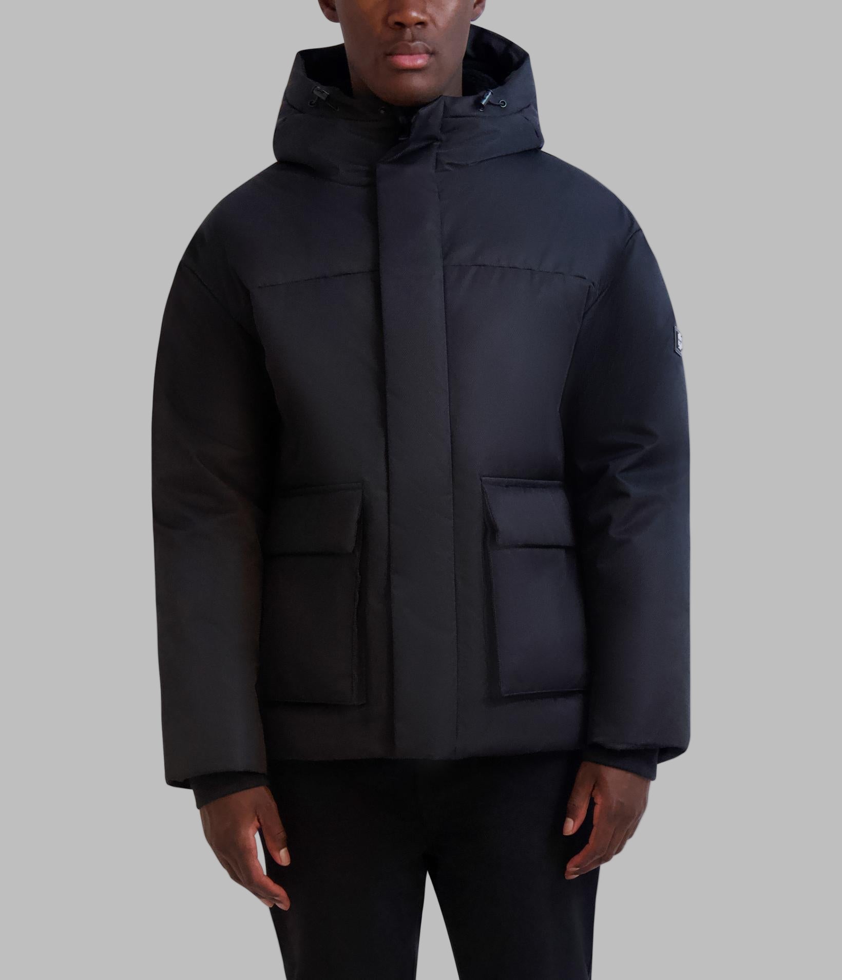 HOODED SHORT PUFFER View 1 | Men's Clothing