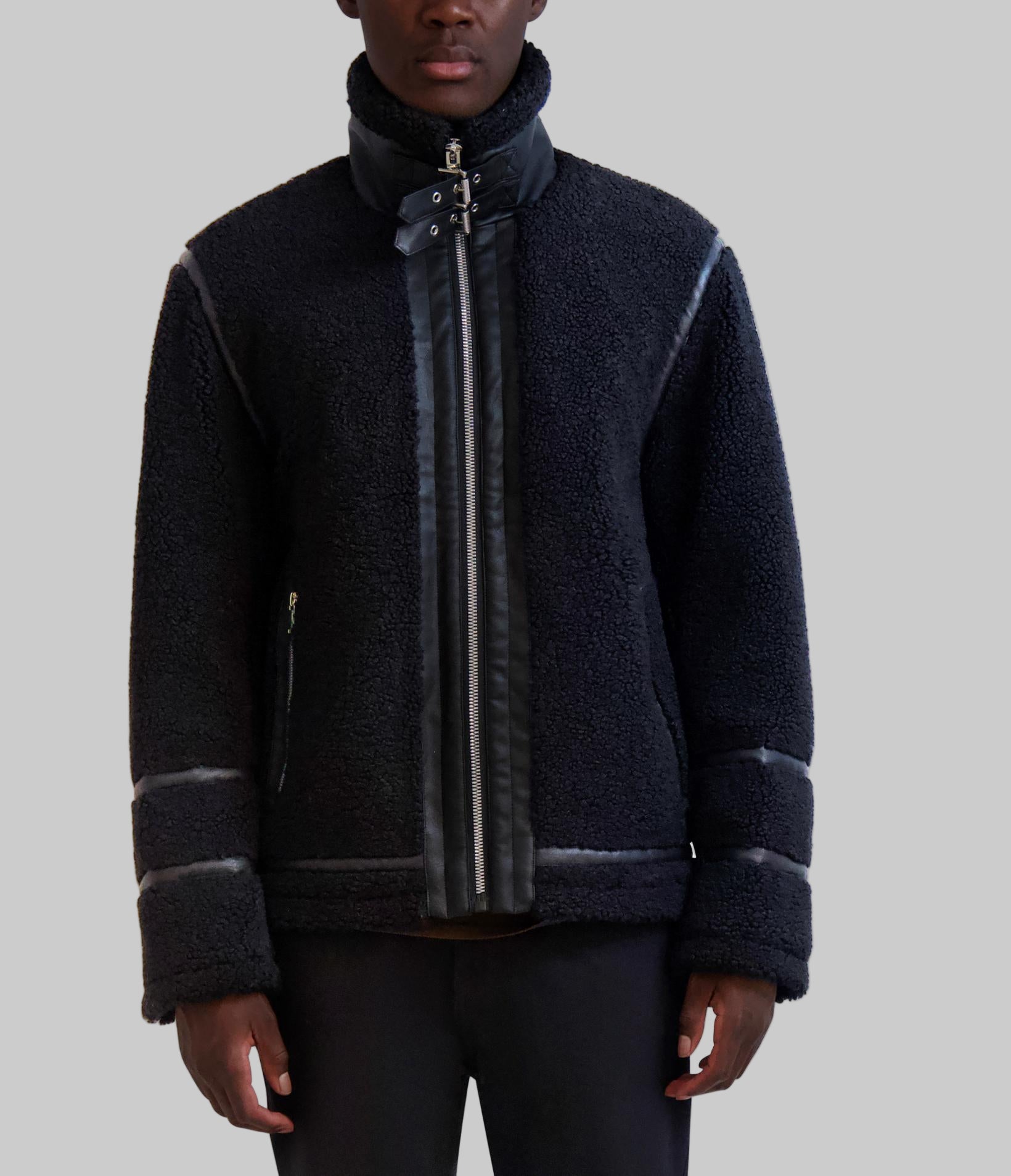 FAUX SHEARLING JACKET View 1 | Men's Clearance