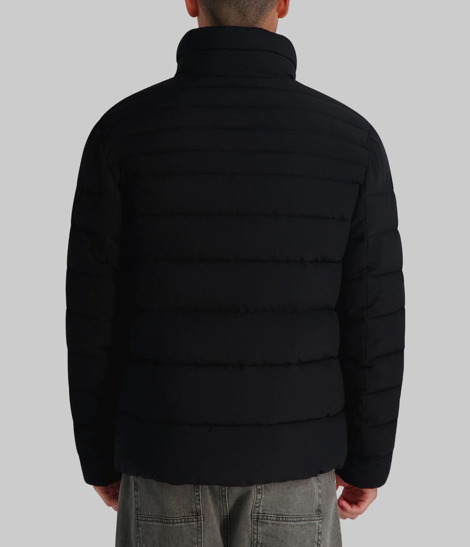 MID WEIGHT STAND COLLAR PUFFER View 2 | Men's Clothing
