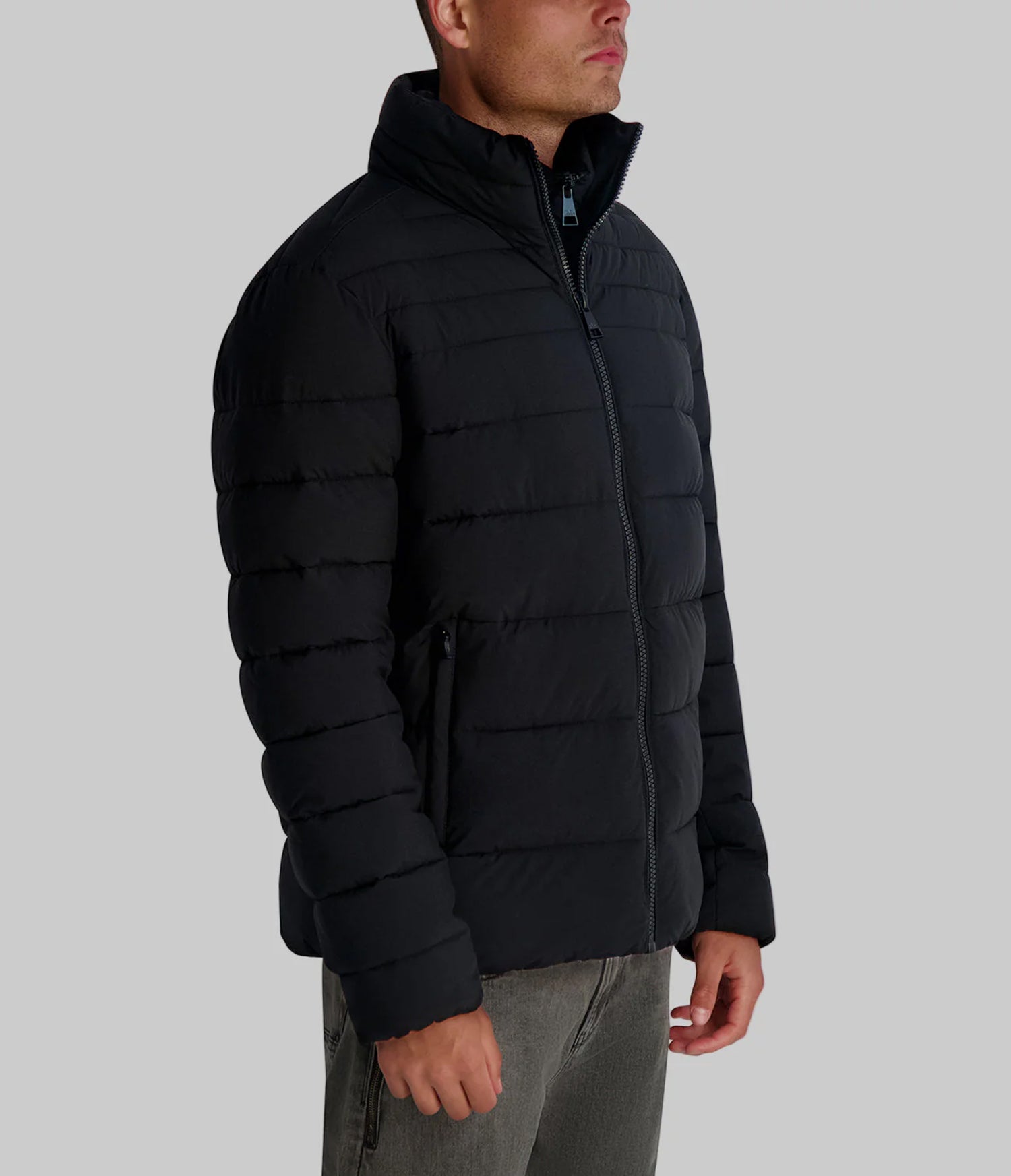 MID WEIGHT STAND COLLAR PUFFER VIEW 3 | MEN'S FALL COLLECTION