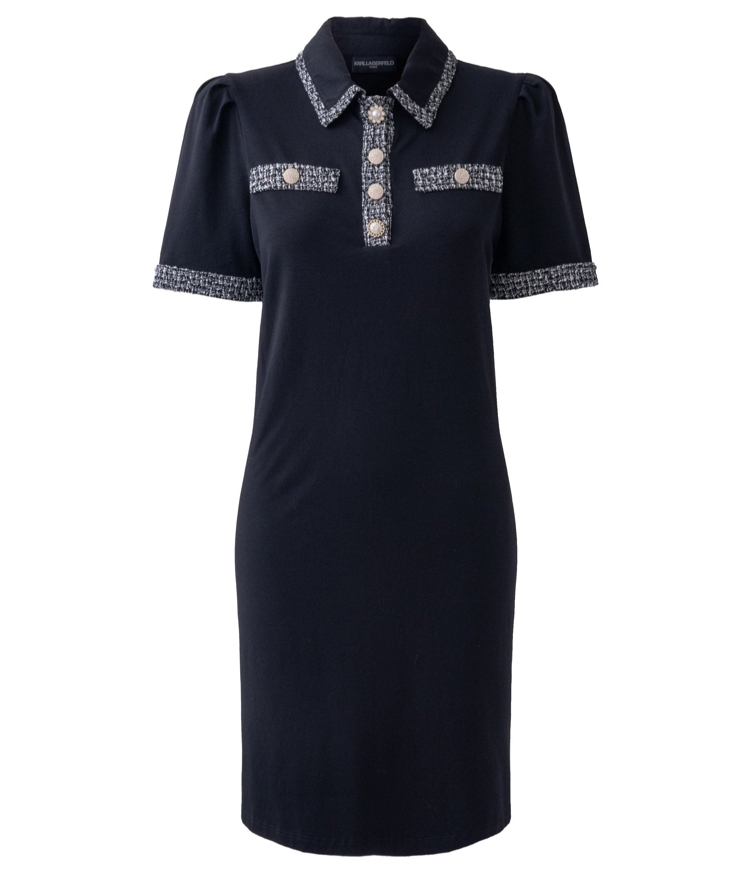 TWEED TRIM POLO DRESS VIEW 8 | WOMEN'S FALL COLLECTION