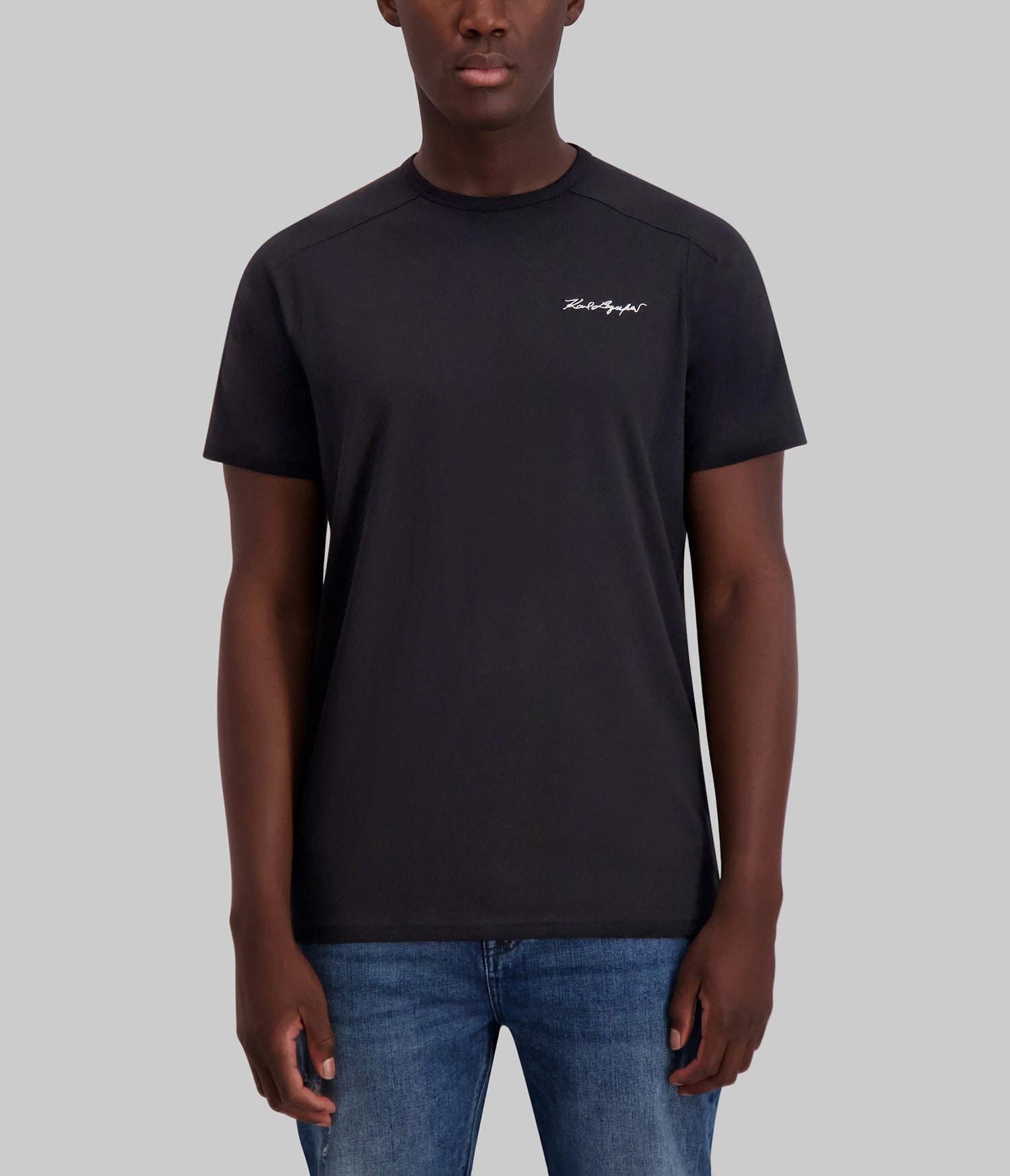 KARL LAGERFELD LOGO TEE VIEW 3